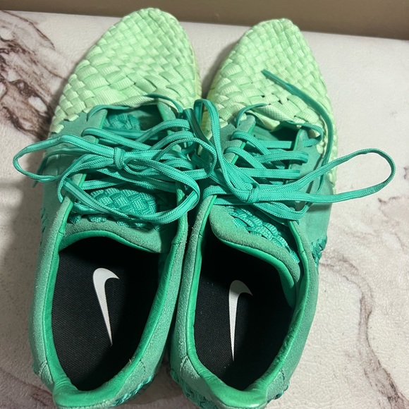 Nike Free Inneva Woven II SP Verde & Vapour Green 9.5 sneakers/trainers/shoes - Picture 7 of 10